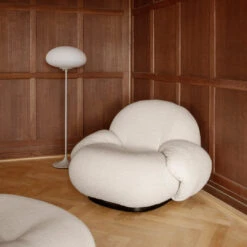 Gubi Pacha Lounge Chair W/ Armrests -Danish Design Store GUBI Home Pacha Lounge V5