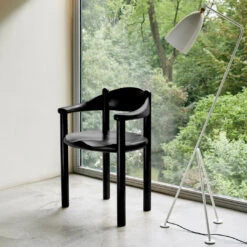Gubi Daumiller Dining Armchair -Danish Design Store GUBI SPRING 24 DaumillerBlackBrown 02