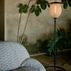 Gubi Satellite Outdoor Floor Lamp 30 Gubi Satellite Outdoor Floor Lamp -Danish Design Store GUBI w light blue SICILIA121410220470 hero