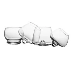 Normann Copenhagen Cognac Glasses - Set Of 2 (Order Quantity: 4) -Danish Design Store Glass Mix Rocking Cognac Whiskey Liquer 19cbf24c 3049 4942 9f56 d75a1abebee3