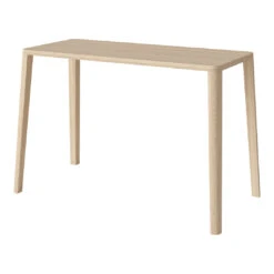 Graceful Desk 29 Graceful Desk -Danish Design Store GracefulDesk110x50H74cm WhitepigmentedoiledoakSolid03 114 35 00002 angle