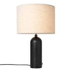 Gubi Gravity Table Lamp - Large 35 Gubi Gravity Table Lamp - Large -Danish Design Store Gravity TableLamp Large BlackenedSteel Canvas on
