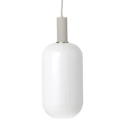 Ferm LIVING Opal Shade 36 Ferm LIVING Opal Shade -Danish Design Store Grey Master 0001 tall opal low