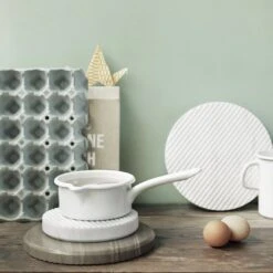 Muuto Groove Marble Trivets -Danish Design Store Groove