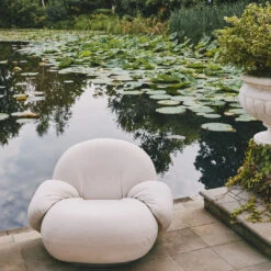 Gubi Pacha Outdoor Lounge Chair W/ Armrest -Danish Design Store Gubi Goes Al Fresco Pacha