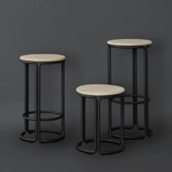 Hardie Stool 15 Hardie Stool -Danish Design Store HARDIE BLACK WOOD a0de435c 7f75 4536 abb4 621fc3aff150