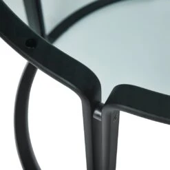 HB 110 Coffee Table 15 HB 110 Coffee Table -Danish Design Store HB 120 black glass detail1