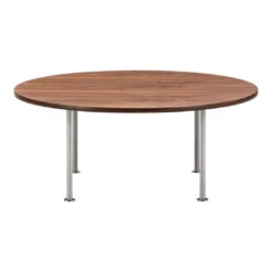 Wegner Ox Coffee Table 41 Wegner Ox Coffee Table -Danish Design Store HJW 1020 walnut steel v1 H