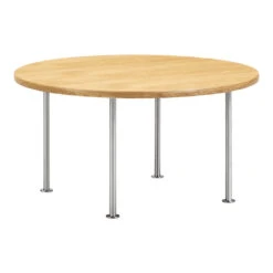 Wegner Ox Coffee Table 33 Wegner Ox Coffee Table -Danish Design Store HJW 1028 oakoiled steel v2 H