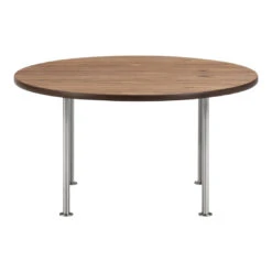 Wegner Ox Coffee Table 35 Wegner Ox Coffee Table -Danish Design Store HJW 1028 walnut steel v1 H