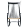 Wegner J16 Rocking Chair 1 Wegner J16 Rocking Chair -Danish Design Store HJW 16000 v1 black naturalpaperchord