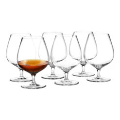 Holmegaard Cabernet Brandy Glass - Set Of 6 9 Holmegaard Cabernet Brandy Glass - Set Of 6 -Danish Design Store HO 4303392 01