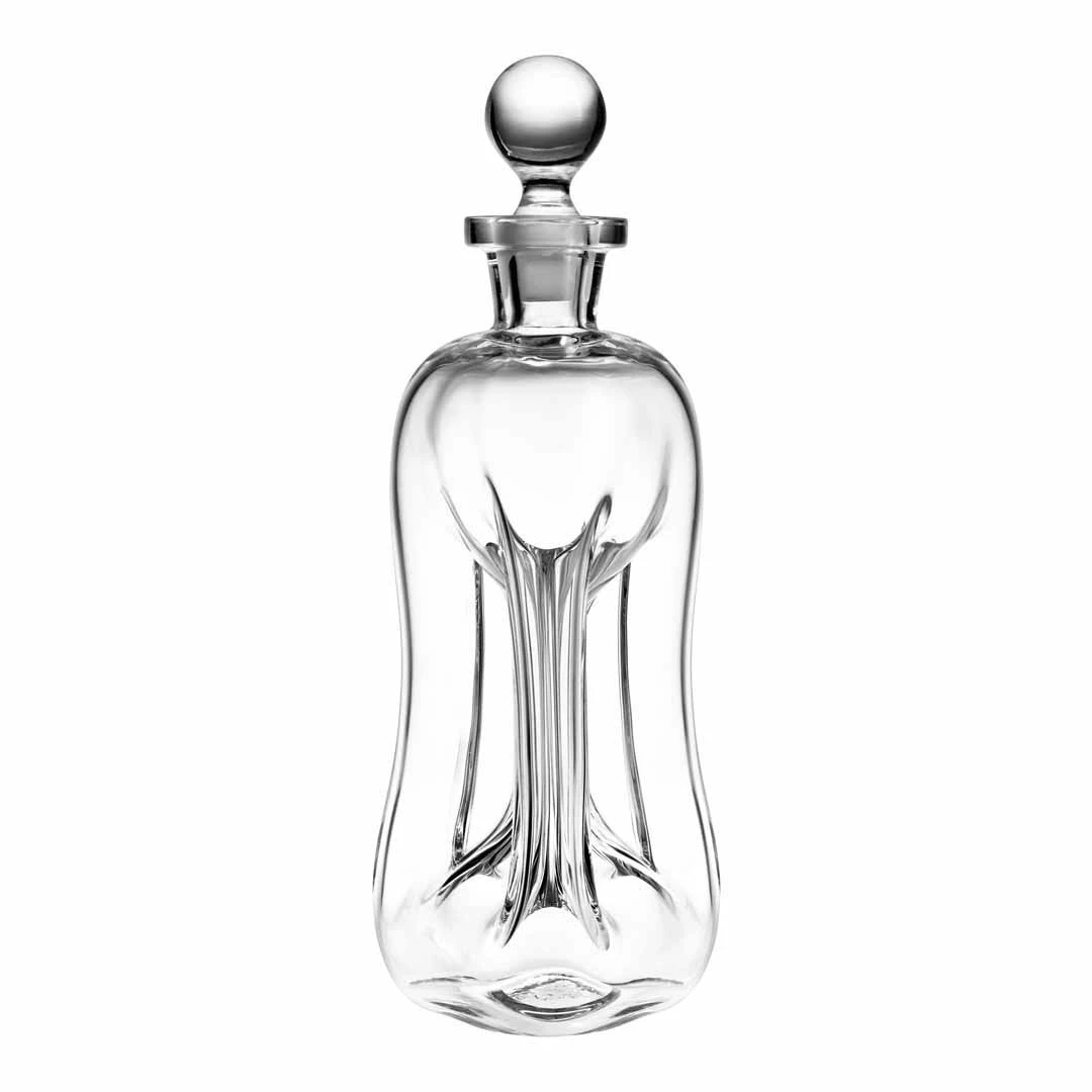 Holmegaard Klukflaske Spirits Bottle 3 Holmegaard Klukflaske Spirits Bottle