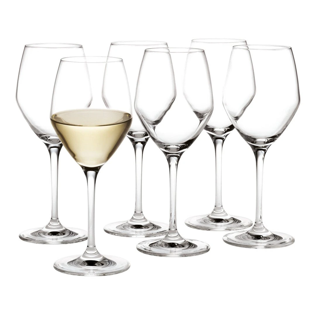 Holmegaard Perfection White Wine Glass - Set Of 6 4 Holmegaard Perfection White Wine Glass - Set Of 6 - Image 2