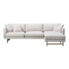 Calmo Sofa 80 - 3-Seater - Chaise - Wood Base 1 Calmo Sofa 80 - 3-Seater - Chaise - Wood Base -Danish Design Store HP 5525 ruskin10 Smoaked OAK v1