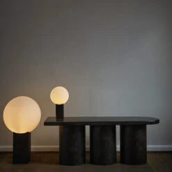 101 COPENHAGEN Big Foot Bench - Concrete 21 101 COPENHAGEN Big Foot Bench - Concrete -Danish Design Store Hoop Lamp Big Foot Bench Mood 1