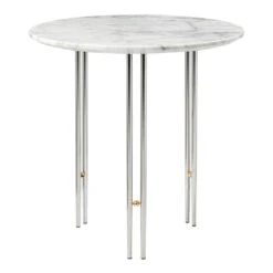 Gubi IOI Side Table 30 Gubi IOI Side Table -Danish Design Store IOI CoffeeTable 50 Chrome Marble WhiteCarrara 2048x2048 f83dc489 65e8 4ccd af90 d1241229261d