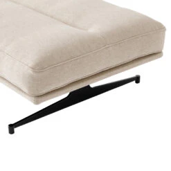 Inland Pouf -Danish Design Store Inland AV32 Clay 011 w. Warm Black base detail