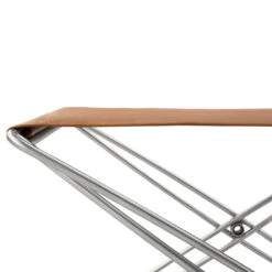 JG Folding Stool -Danish Design Store JG 6565 leather95 detail 3
