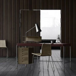 AJ52 Society Table 15 AJ52 Society Table -Danish Design Store Jacobsen AJ52 Society Table Oak Freja 2068 Kjaerholm PK1 Wicker