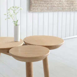July Stool -Danish Design Store July oak in space 5