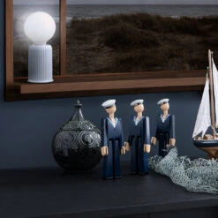 Kay Bojesen Navy / Marine Figurine -Danish Design Store KB 39267 Marine three figures in stilleben 2