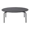 Kevi 2001 Round Coffee Table -Danish Design Store KEVI 2001 coffee table veneer lazure black