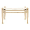KK97170 Kaare Klint Safari Chair Footrest 1 KK97170 Kaare Klint Safari Chair Footrest -Danish Design Store KK97170 safarifootrest kanvasnature ash front