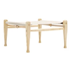 KK97170 Kaare Klint Safari Chair Footrest 14 KK97170 Kaare Klint Safari Chair Footrest -Danish Design Store KK97170 safarifootrest kanvasnature ash side