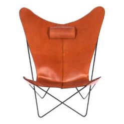 OX Denmarq KS Lounge Chair -Danish Design Store KS Chair Hazelnut black frame