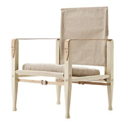 KK47000 Safari Chair 13 KK47000 Safari Chair -Danish Design Store Kaare Klint KK47000 safari chair ash oil natural canvas side