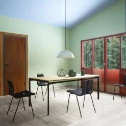 PK52 Professor Desk 16 PK52 Professor Desk -Danish Design Store Kjaerholm PK52 oak oil PK1 black steel black flag halyard ec8f8a96 9d46 4d44 bc5a 832068a157da