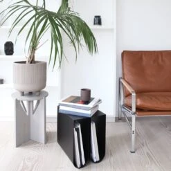 Curved Side Table 23 Curved Side Table -Danish Design Store KristinaDamStudio Curved Sidetable Bowl xl Stool