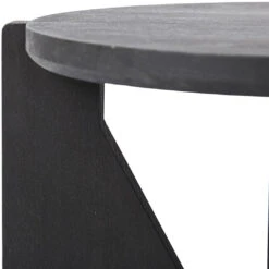 Round Stool -Danish Design Store KristinaDamStudio DETAIL KristinaDam stool black 3