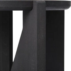Round Stool -Danish Design Store KristinaDamStudio DETAIL stool black 2