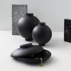 Wooden Sphere 28 Wooden Sphere -Danish Design Store KristinaDamStudio Wooden Galaxy Wooden Sphere XL Normal