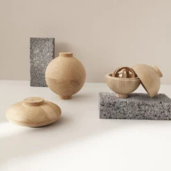 Wooden Sphere 27 Wooden Sphere -Danish Design Store KristinaDamStudio Wooden Sphere Xl Galaxy