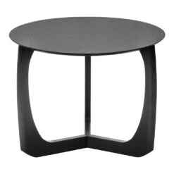 Lili Lounge Table 13 Lili Lounge Table -Danish Design Store LILI TABLE BLACK LACQUERED ASH CLEAR GLASS