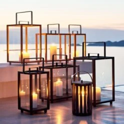 Lighttube Lantern 11 Lighttube Lantern -Danish Design Store Lighttube lava grey lighthouse teak white 4 f7