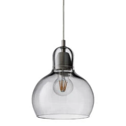 Mega Bulb SR2 Pendant 26 Mega Bulb SR2 Pendant -Danish Design Store MEGA BULB SR2 SILVER CLEAR CORD2