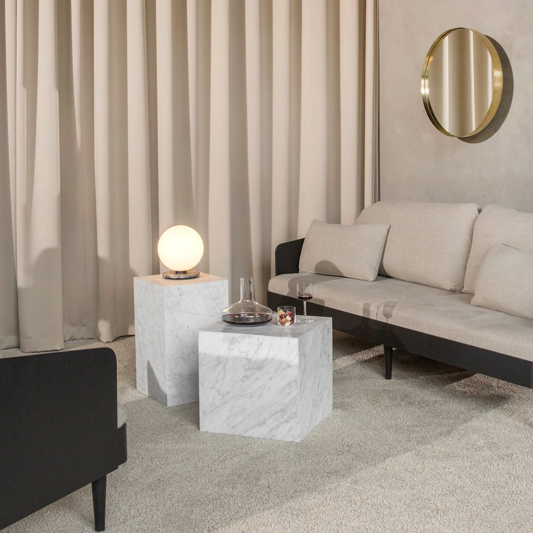 Marble Plinth End Table - Cubic 19 Marble Plinth End Table - Cubic - Image 17