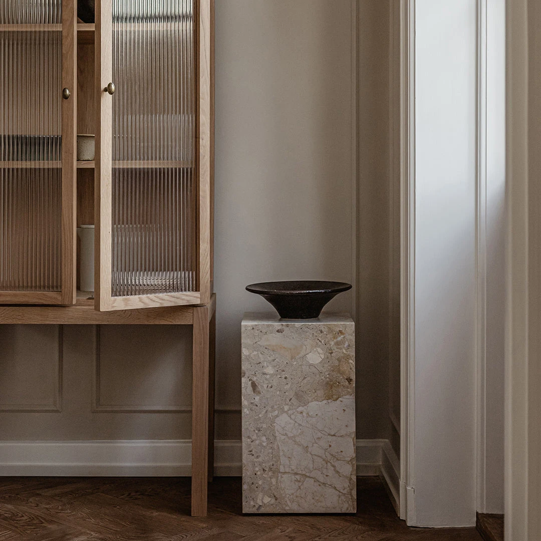 Marble Plinth Side Table - Tall 20 Marble Plinth Side Table - Tall - Image 18