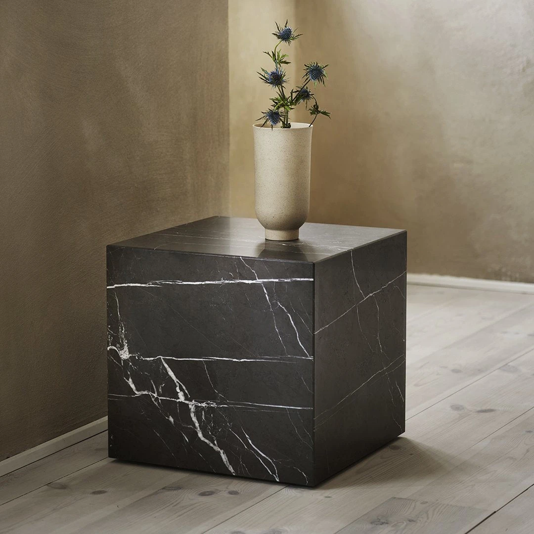 Marble Plinth End Table - Cubic 16 Marble Plinth End Table - Cubic - Image 14