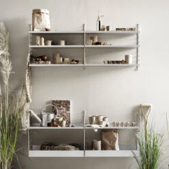 Metal Shelves - Low 15 Metal Shelves - Low -Danish Design Store MSL5830 11 1 2