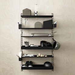 Metal Shelves - Low 14 Metal Shelves - Low -Danish Design Store MSL7830 13 1 2