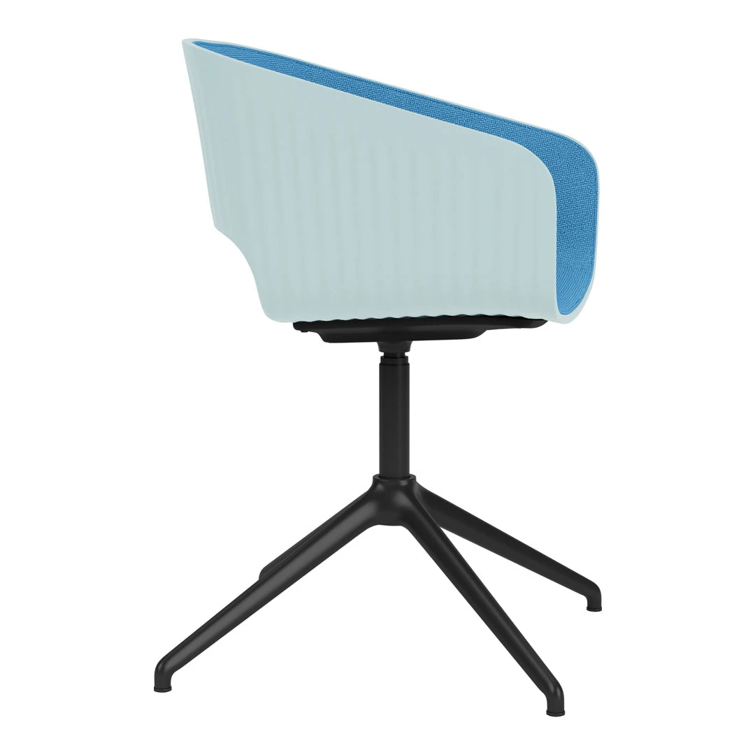 Maree 404 Office Chair - 4-Star Base - Front Upholstered 6 Maree 404 Office Chair - 4-Star Base - Front Upholstered - Image 4