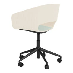 Maree 405 Office Chair - 5-Star Base W/ Casters - Seat Upholstered -Danish Design Store Maree405OfficeChair 5 StarBasewCastors SeatUpholstered 10