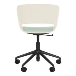 Maree 405 Office Chair - 5-Star Base W/ Casters - Seat Upholstered -Danish Design Store Maree405OfficeChair 5 StarBasewCastors SeatUpholstered 15