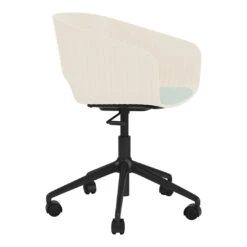 Maree 405 Office Chair - 5-Star Base W/ Casters - Seat Upholstered -Danish Design Store Maree405OfficeChair 5 StarBasewCastors SeatUpholstered 25