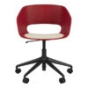 Maree 406 Office Chair - 5-Star Base W/ Casters - Seat Upholstered -Danish Design Store Maree406OfficeChair 5 StarBasewCastors SeatUpholstered 31 1